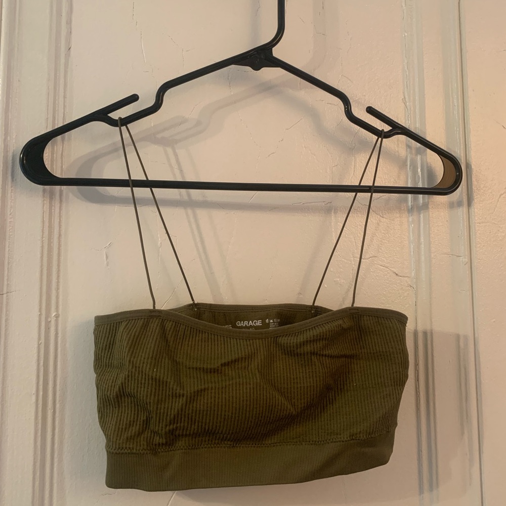 Garage ribbed bralette